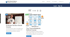Desktop Screenshot of mindmusclememory.com